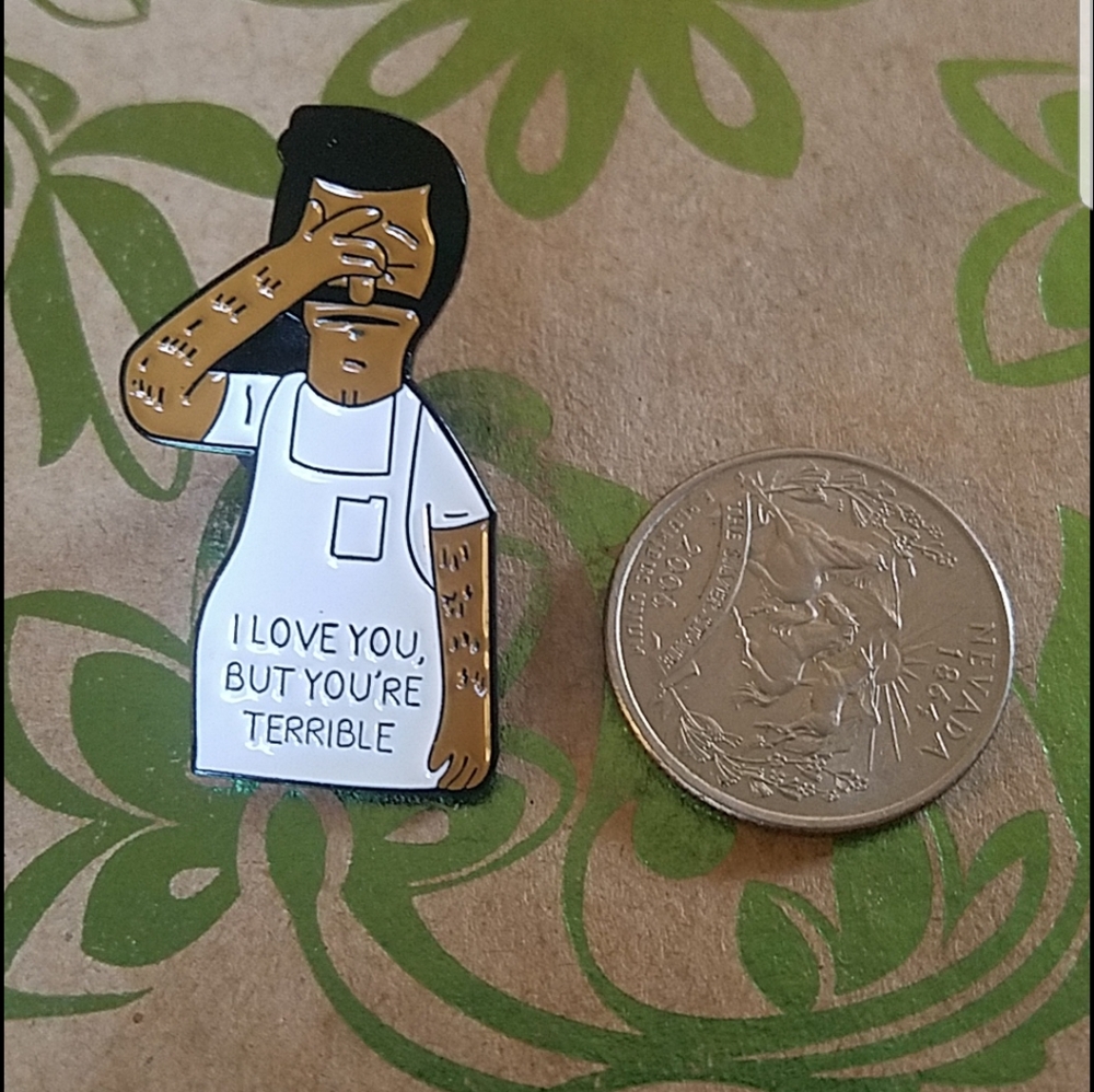 Bob Belcher I Love You, But... Bob's Burgers Pin - Picture 3 of 3